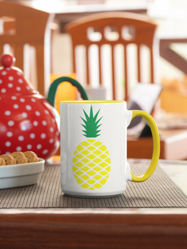 Pineapple Print in Mug