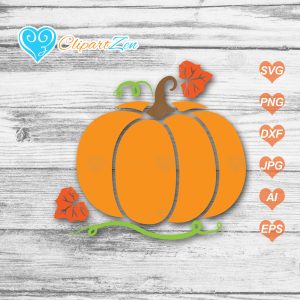 Pumpkin Fall SVG Cut Files Clipartzen