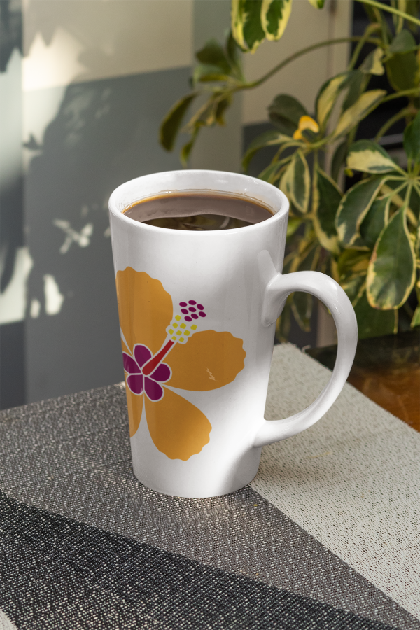 Hibiscus Print in Mug